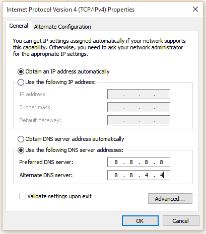 change-dns-addresses-nxdomain-fix