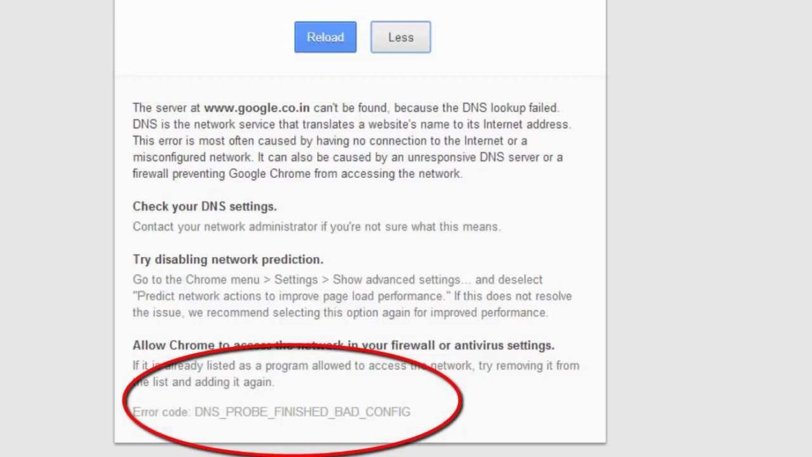 Quick Easy Ways To Fix Dns Probe Finished Bad Config Errors W Video