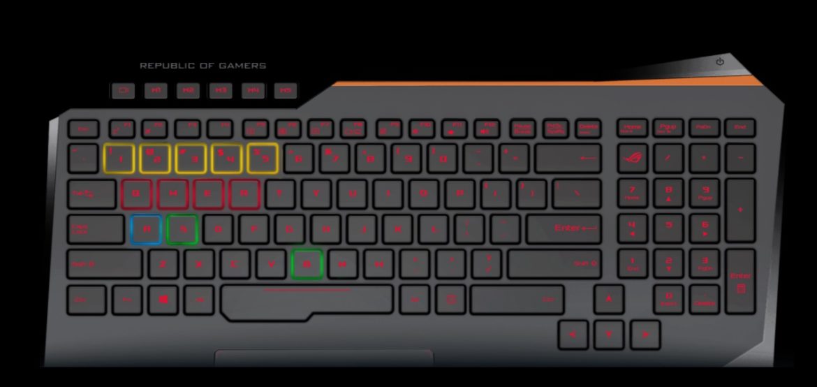 ROG-G752VL Keyboard