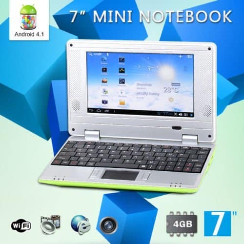 Goldengulf 7-Inch Computer Laptop for Children - Affordable Children's Notebook