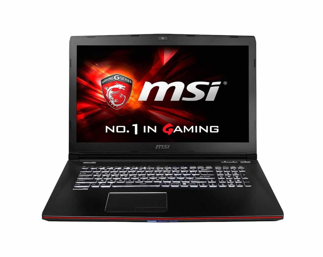 MSI GE72 APACHE-264 Affordable Gaming Laptop Under $1000