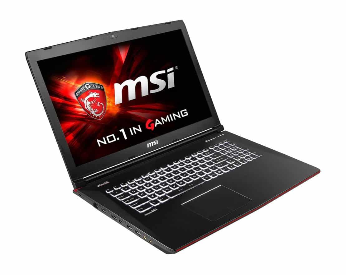 MSI GE72 APACHE-264 Gaming Laptop For Under 1000