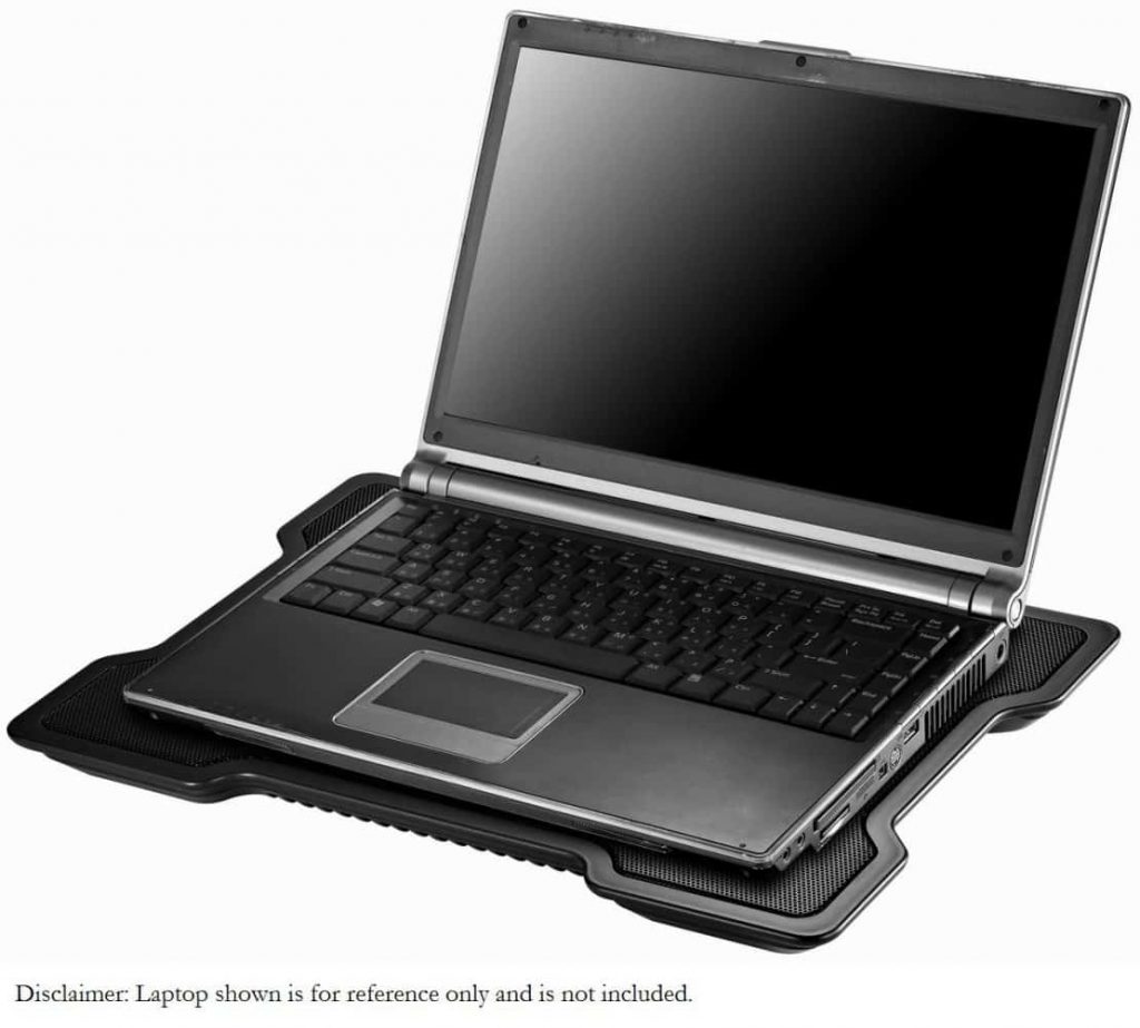 Cooler Master NotePal X-Slim Ultra-Slim Laptop Cooling Pad with 160mm Fan (R9-NBC-XSLI-GP)