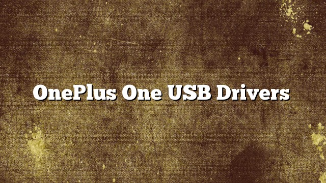 oneplus one adb driver oneplus one adb driver
