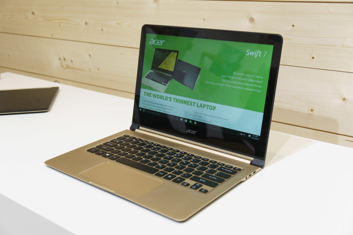 Acer Swift 7 Display - Screen