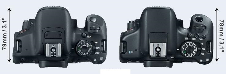 Canon T6i vs Canon T5i, Canon T5i vs Canon T6i