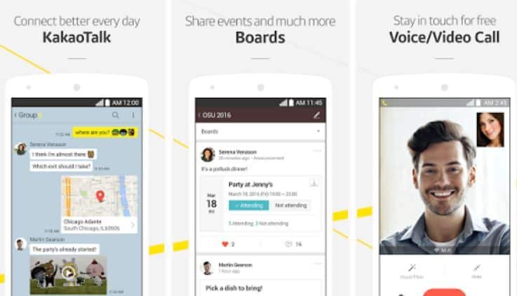 Kakao-Talk - messengers like kik