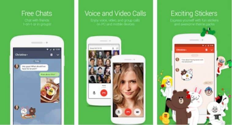 Line-chat sites like kik