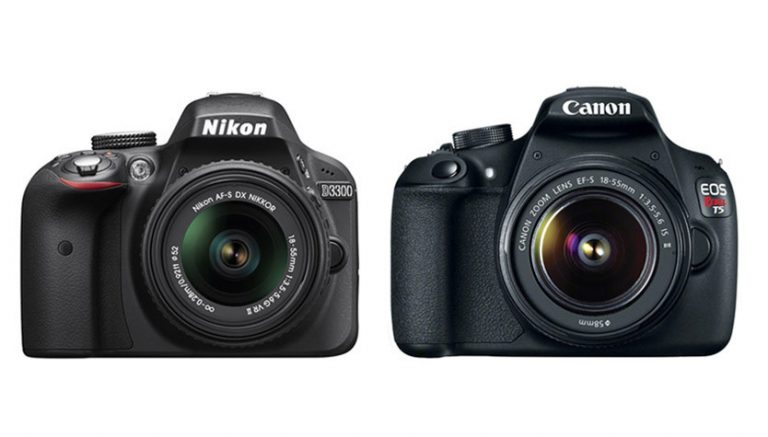 Nikon D3300 vs Canon T5