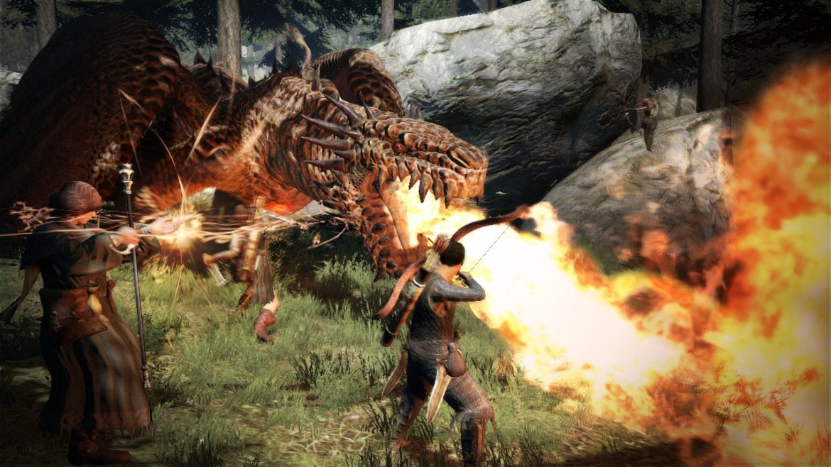 dragons dogma - fantasy games like skyrim