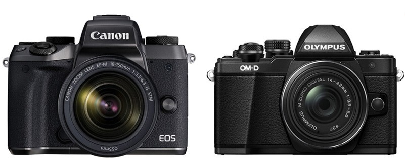 Canon M5 vs Olympus E-M10 II – Comparison