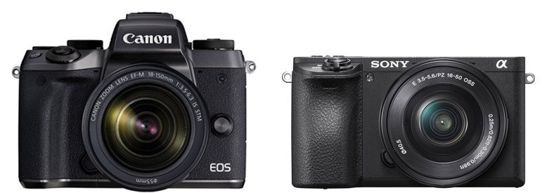 Canon M5 vs Sony A6500 – Comparison