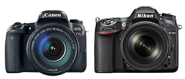 Canon 77D vs Nikon D7100: imágenes, vídeos, características, reseñas