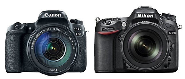 Canon 77D vs Nikon D7100 – Comparison