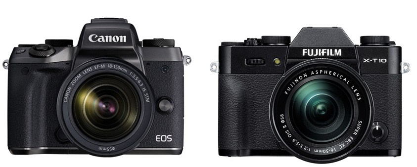 Canon M5 vs Fujifilm X-T10 – Comparison