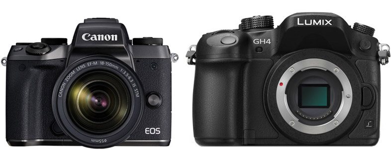Canon M5 vs Panasonic GH4 – Comparison