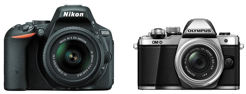 Nikon D5500 vs Olympus E-M10 II – Comparison