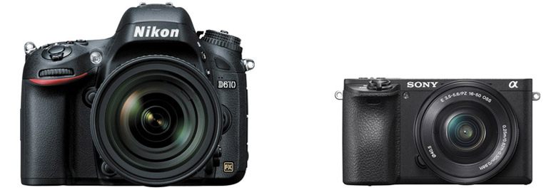 Nikon D610 vs Sony A6500: imágenes, vídeos, características, reseñas