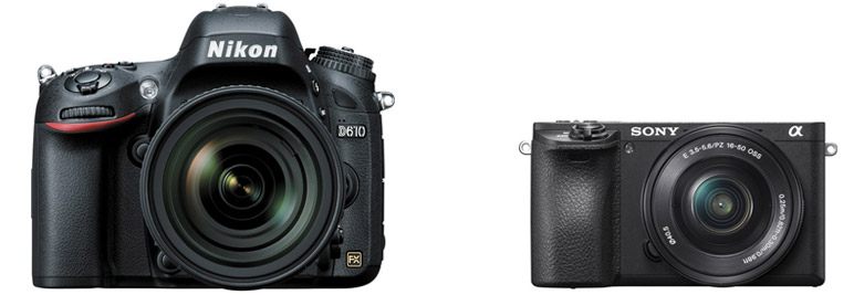 Nikon D610 vs Sony A6500 – Comparison