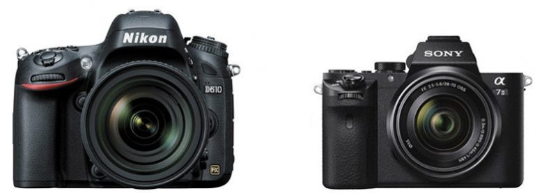 Nikon D610 vs Sony A7 II – Comparison