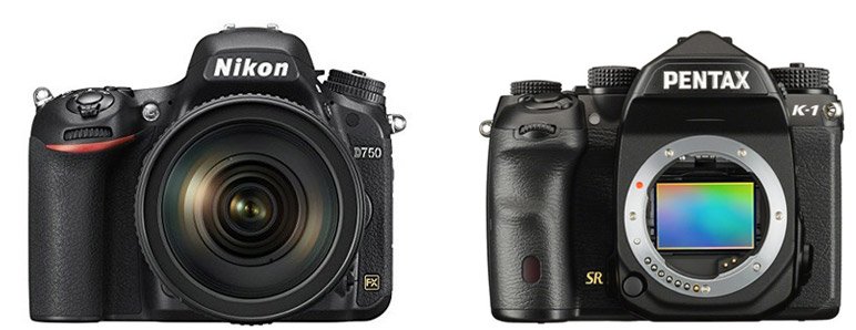Nikon D750 vs Pentax K-1 – Comparison