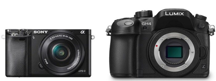 Sony A6000 vs Panasonic GH4 – Comparison