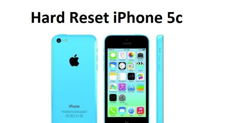 How To Reset An iPhone 5C - Soft Reset & Factory Reset