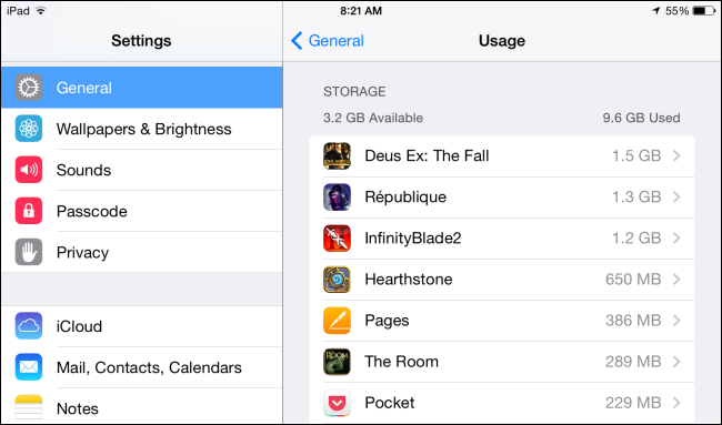 How to delete documents and data on iphone