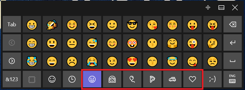 how to get emojis on pc