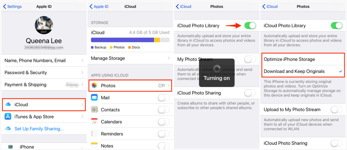 how to transfer photos from iPhone to iPhone