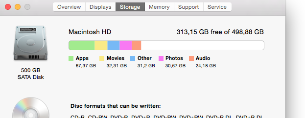 what is other storage on mac storage