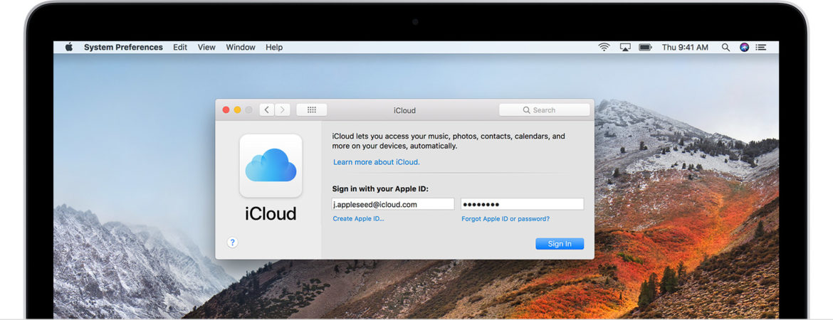 macos-high-sierra-icloud-sign-in