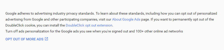 Google advertising opt-out page-Opt-out-of-more-ads