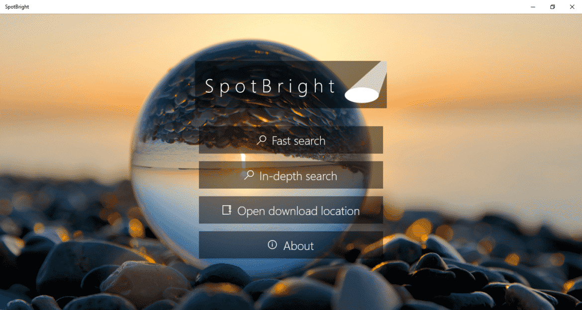 Spotbright - download windows 10 lockscreen images