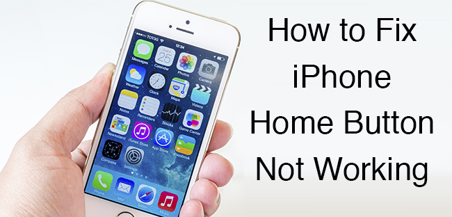 my iphone home button wont work - how to fix home button