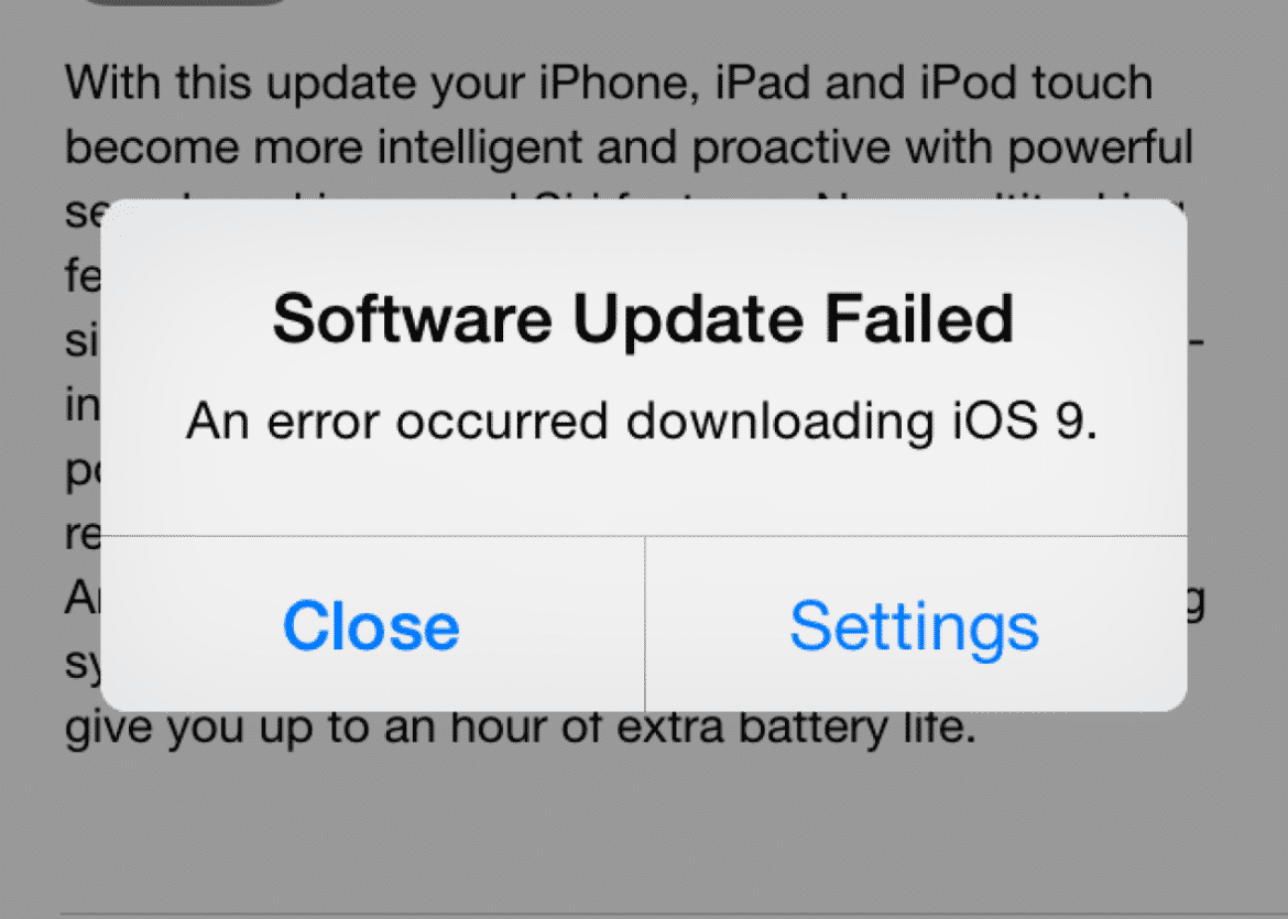 why won't my iPhone update - fix iPhone won't update