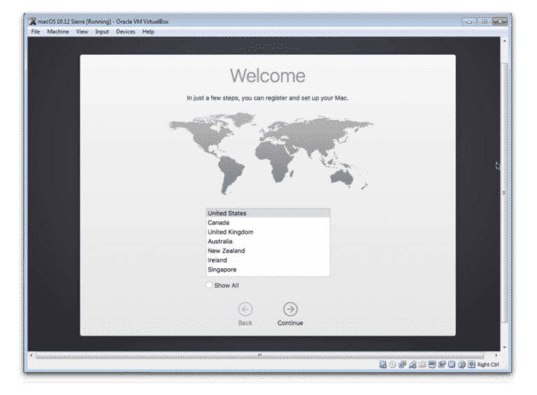 mac os x sierra virtualbox mac os x sierra virtualbox