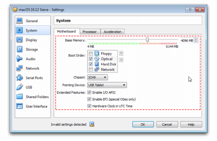 Tab-System-Settings-For-Virtual-Machine