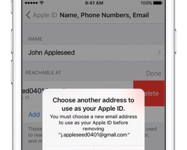 how to change apple id email address