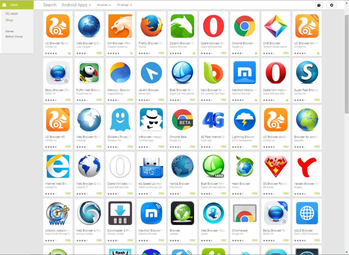 browser downloads