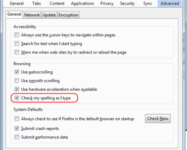 Firefox-spellcheck-option-enable-disable-options