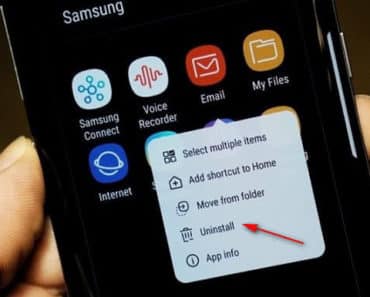 Samsung Galaxy S9: How To Uninstall Apps