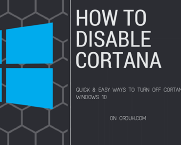 How to Completely Turn Off Cortana from Windows 10
