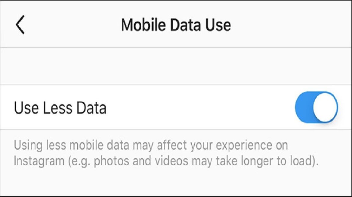 How To Use Less Data When Using Instagram