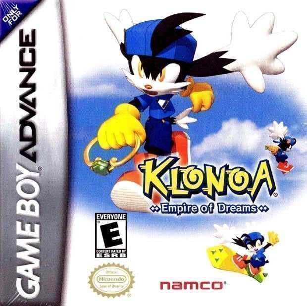 Klonoa Empire Of Dreams GBA Game