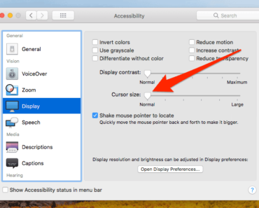 MacOS: How To Fix Missing/Invisible Mouse Cursor High Sierra