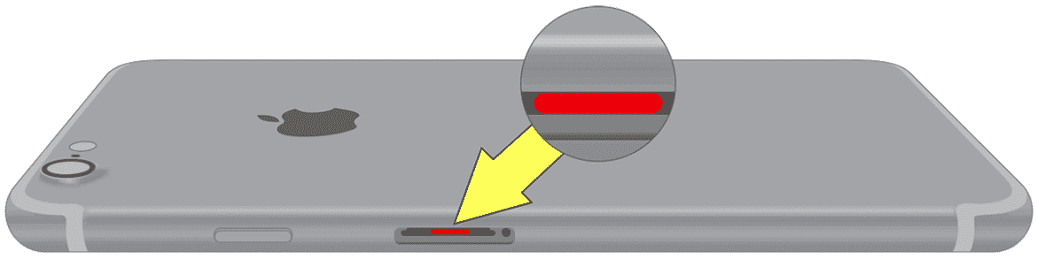 iPhone 6 Water Damage Indicator