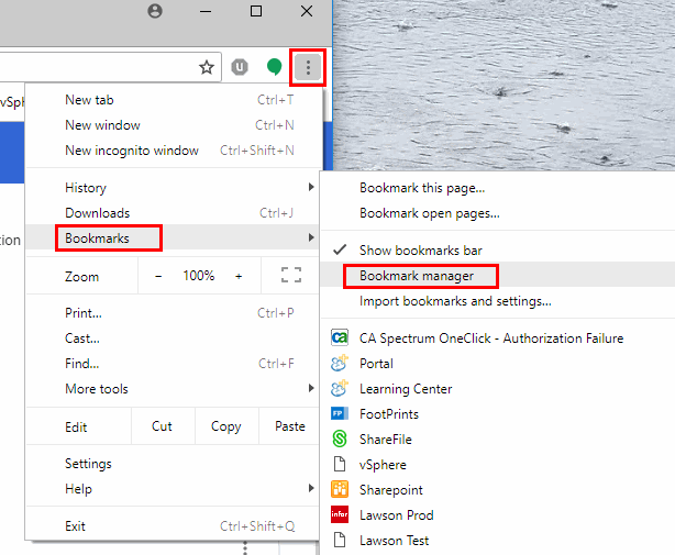 chrome download bookmarks