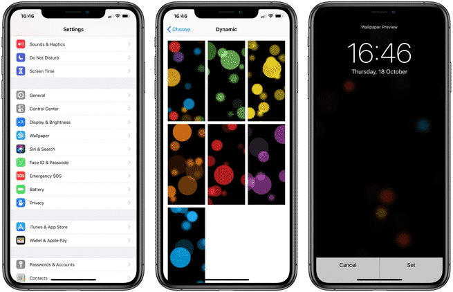 iOS: How To Use Dynamic Wallpaper