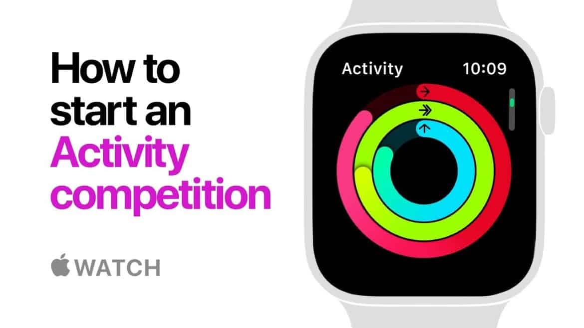 Apple Watch Series 4 - How To Start Activity Competition W/ Video